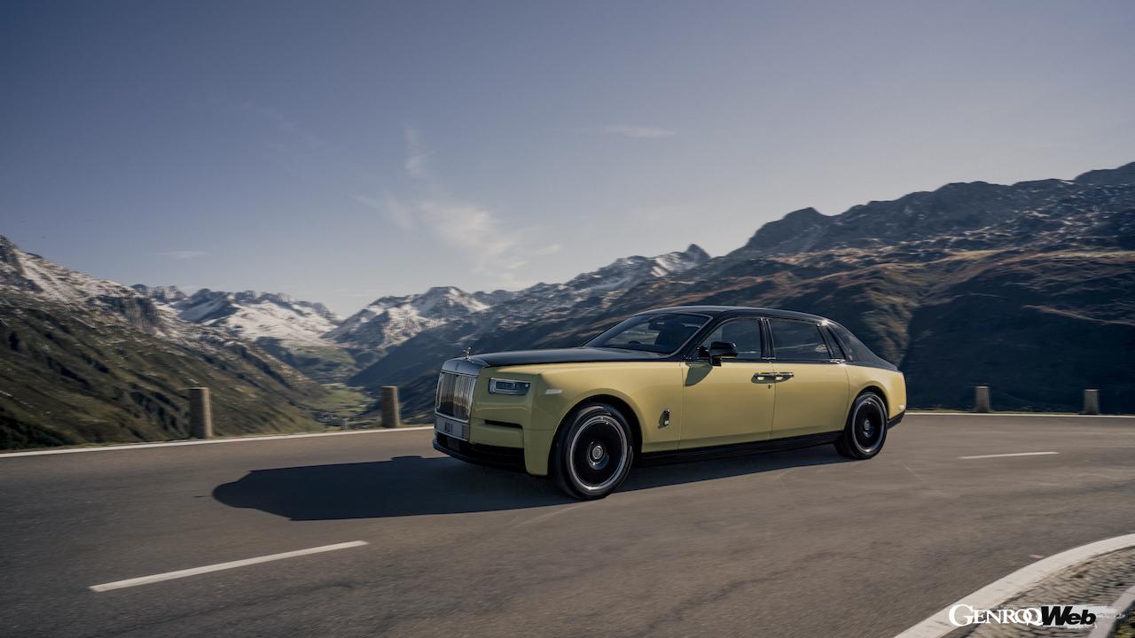 「ロールス・ロイス ファントム ゴールドフィンガー」のエクステリア。