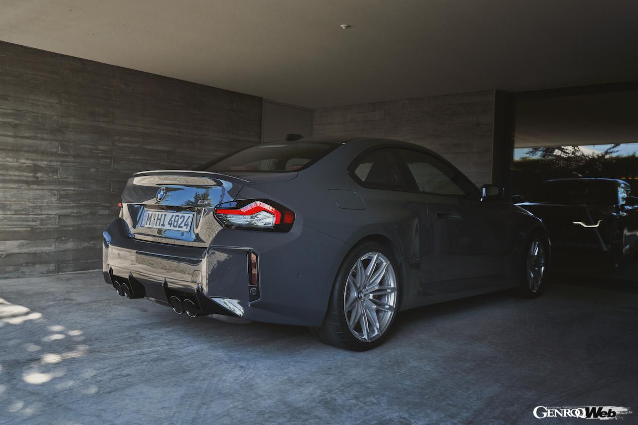 日本導入が開始された新型「BMW M2 クーペ」のエクステリア。
