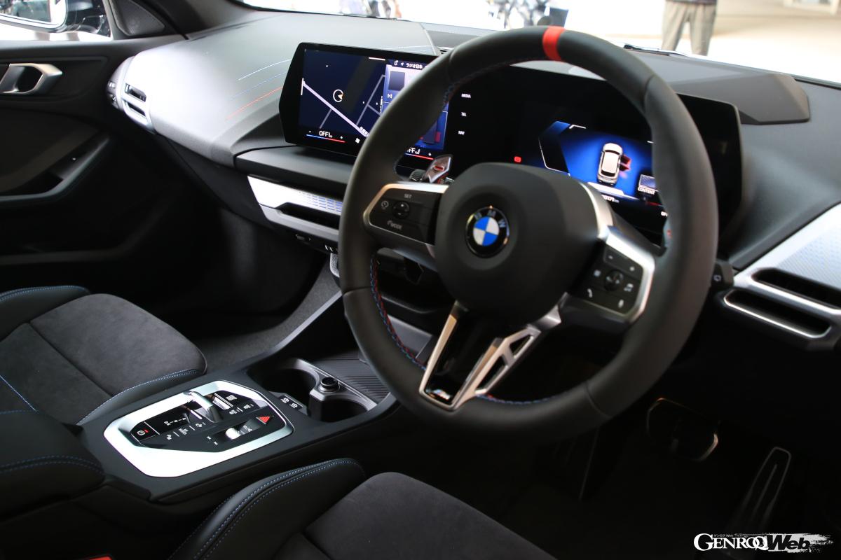 M135 xDriveのインテリア。