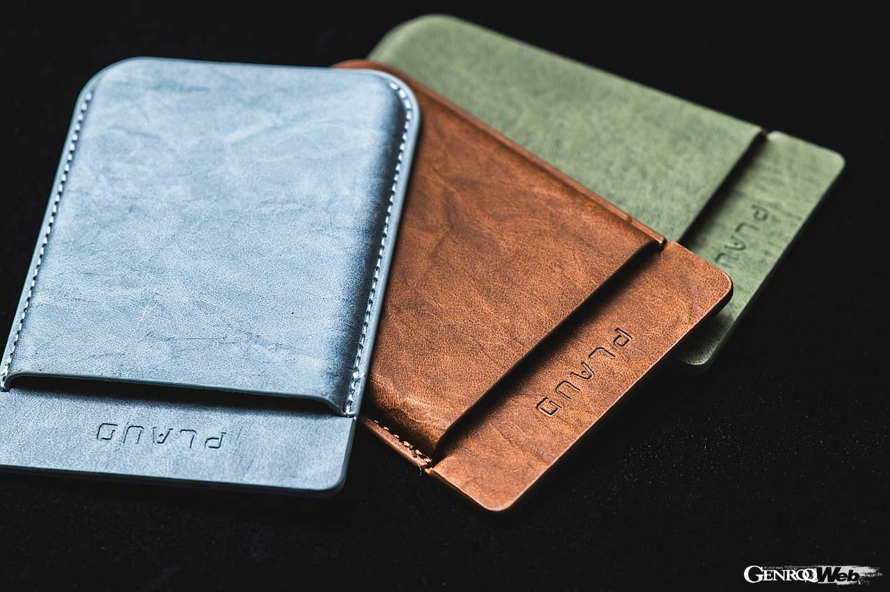 専用のPLAUD NOTE専用Magsafeケースは「ブルー」「グリーン」「ブラウン」の3色がオプションで用意される。価格は2980円。