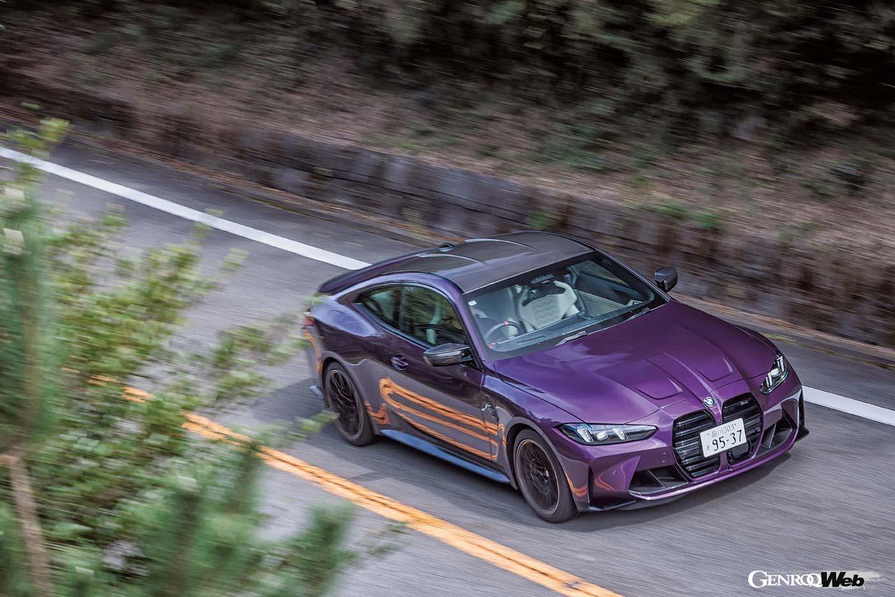 BMWの「駆けぬける歓び」を体現するモデルとして人気のM4クーペがマイナーチェンジ。エンジンの最高出力が20PSアップしたほか、ボディ前後のデザインをリファインした。完熟の域に達したM4クーペをワインディングで味わってきた。