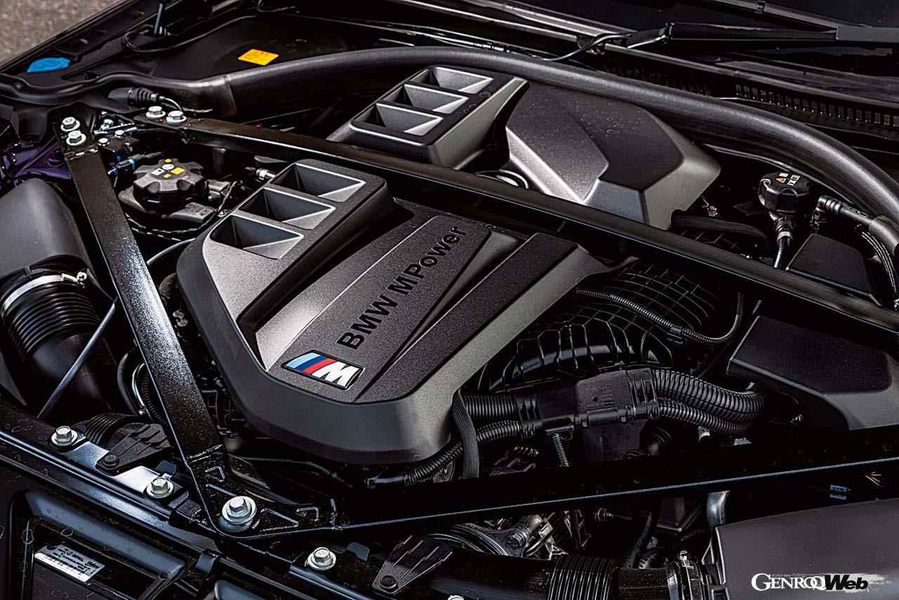 名機と言えるS58型3.0リッター直6ツインターボユニットは510PSから20PSアップの530PSに引き上げられた。装着タイヤはミシュラン・パイロットスポーツ4Sだ。