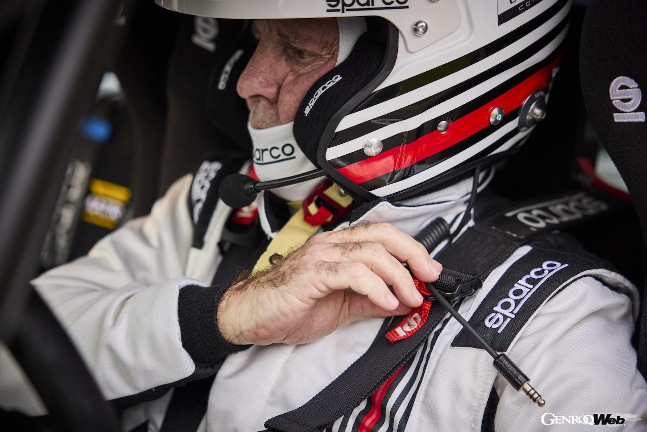 「ランチア イプシロン ラリー4 HF」の開発において、中心的な役割を果たしたミキ・ビアジオン。