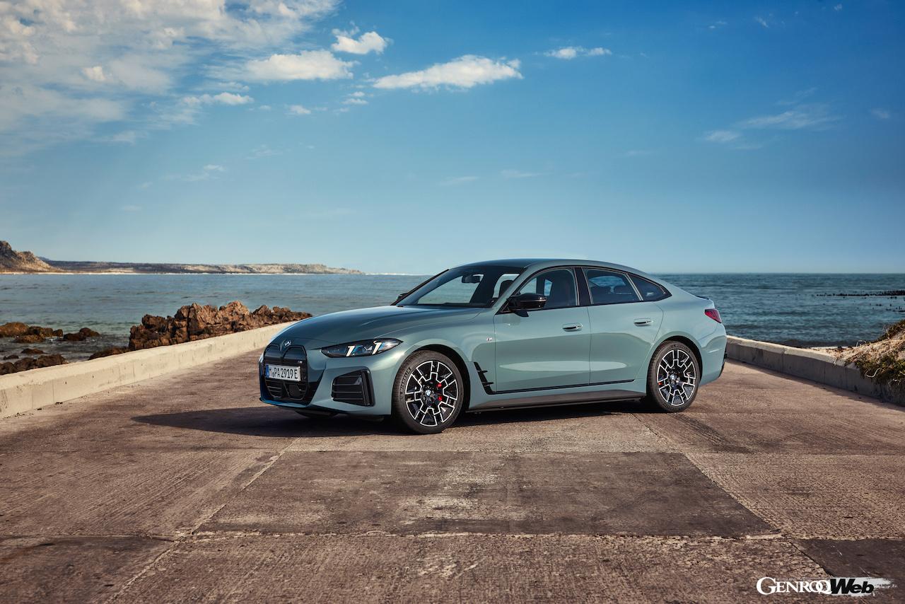 「BMW i4 M50 xDrive」のエクステリア。