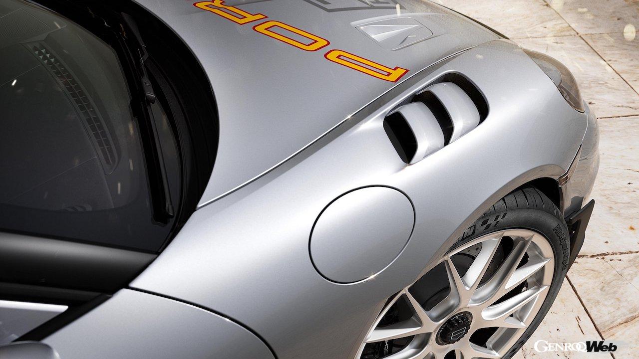 「ポルシェ 718 スパイダー RS パナメリカーナ スペシャル」のエクステリア。