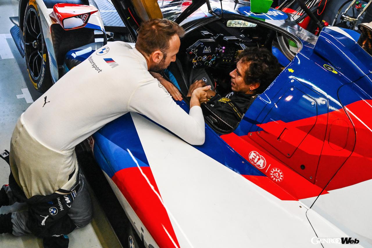 今回、初めてBMW M ハイブリッド V8でテストを行ったロッシは、そのパフォーマンスを大絶賛した。