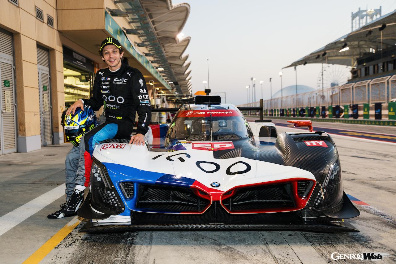 今回、初めてBMW M ハイブリッド V8でテストを行ったロッシは、そのパフォーマンスを大絶賛した。