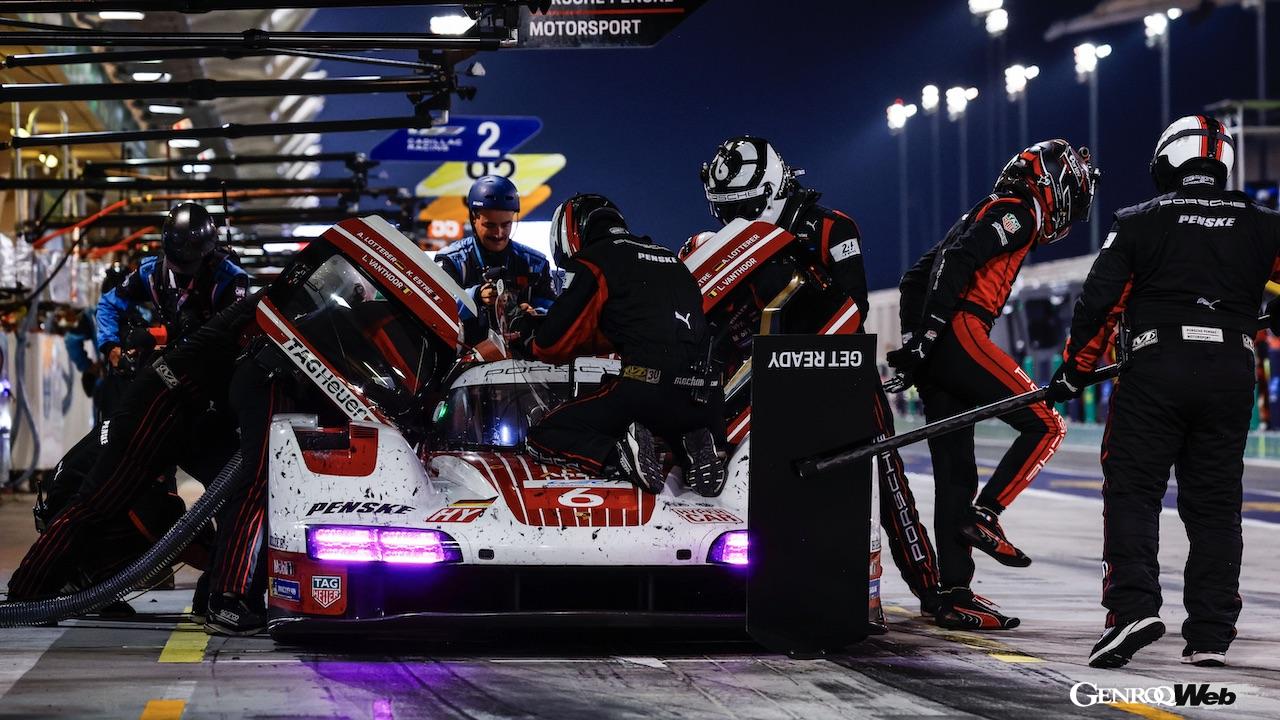 WECドライバーズ選手権を制した、ポルシェ 963 6号車。