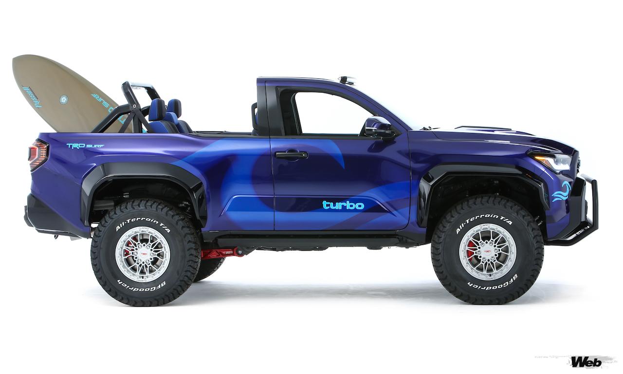 「トヨタ 4ランナー TRD サーフ コンセプト」のエクステリア。
