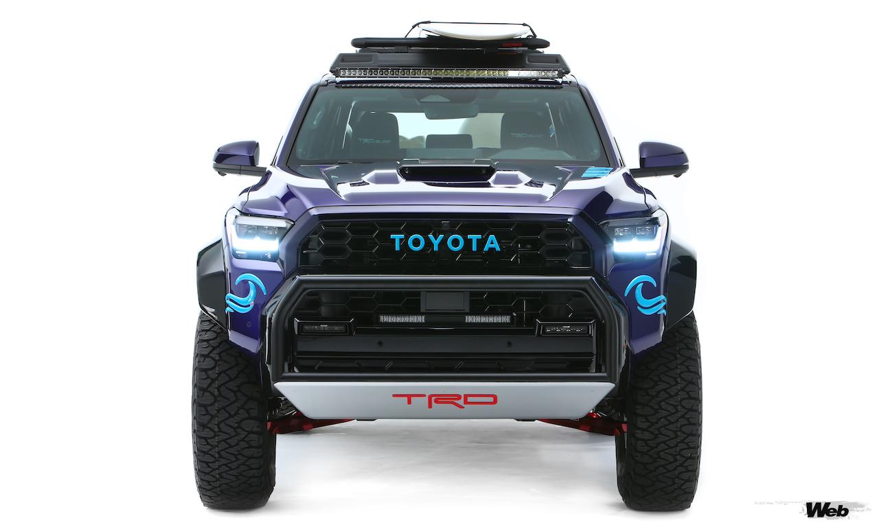 「トヨタ 4ランナー TRD サーフ コンセプト」のエクステリア。