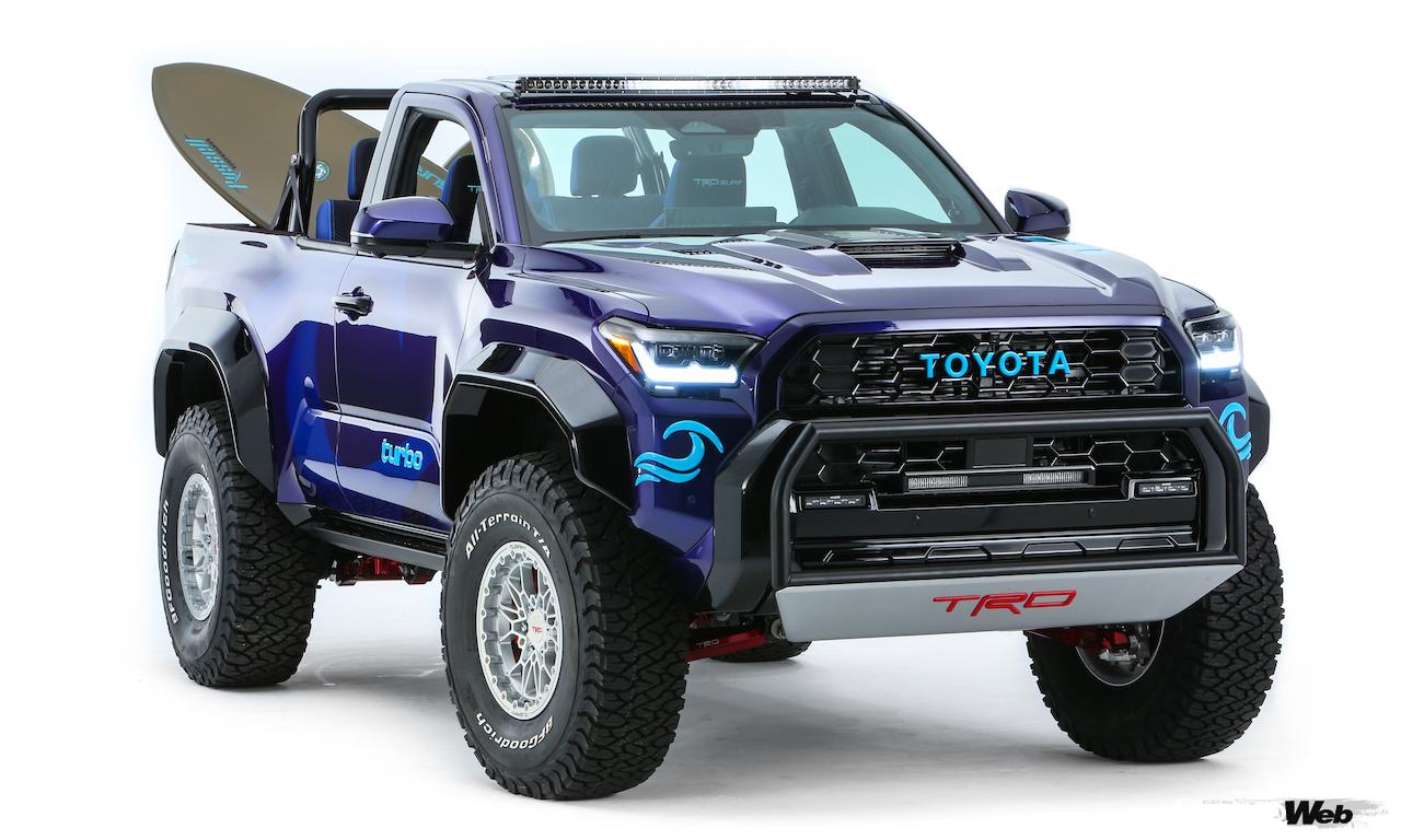 「トヨタ 4ランナー TRD サーフ コンセプト」のエクステリア。