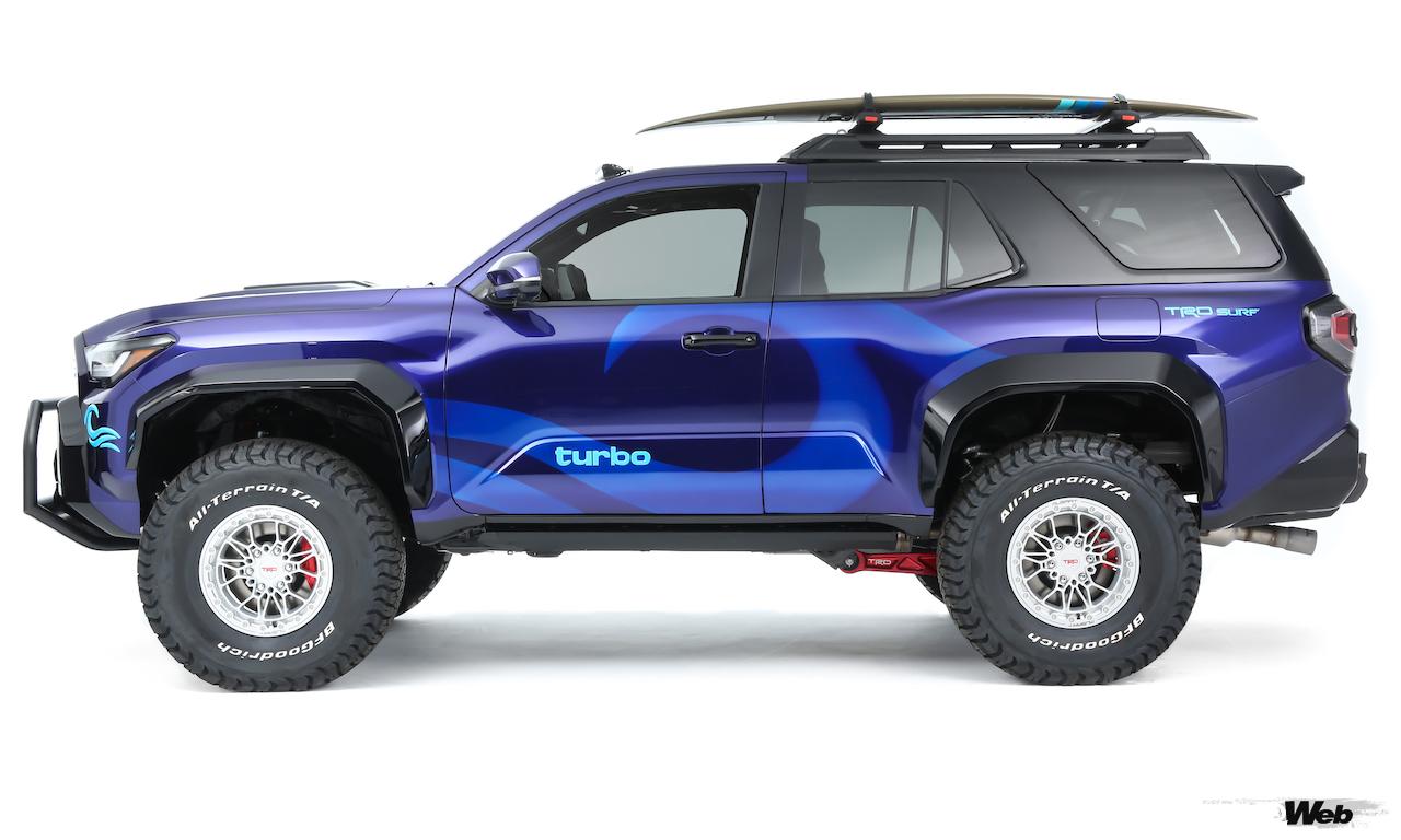 「トヨタ 4ランナー TRD サーフ コンセプト」のエクステリア。