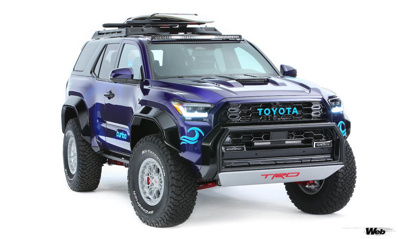 「トヨタ 4ランナー TRD サーフ コンセプト」のエクステリア。