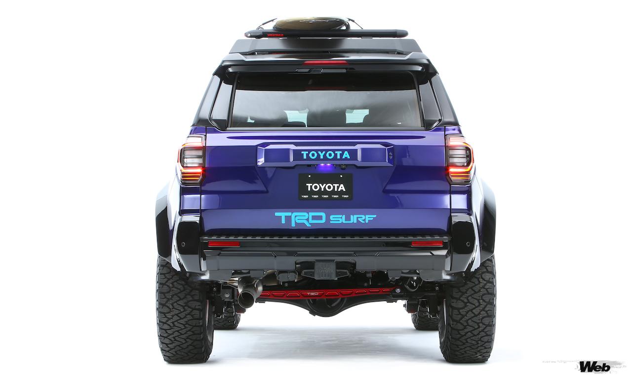 「トヨタ 4ランナー TRD サーフ コンセプト」のエクステリア。