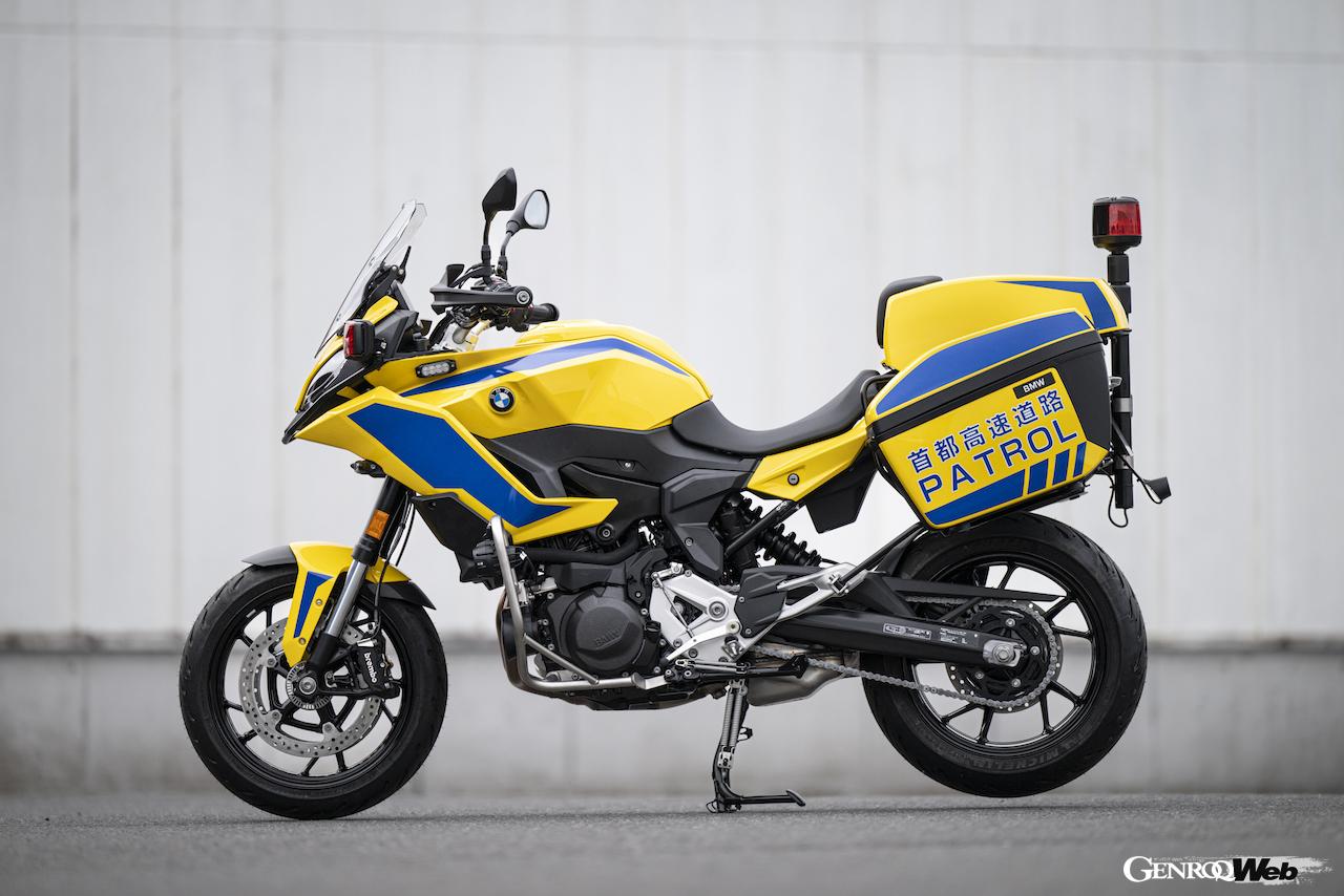 「BMW F 900 XR」の首都高速のパトロールバイク仕様。