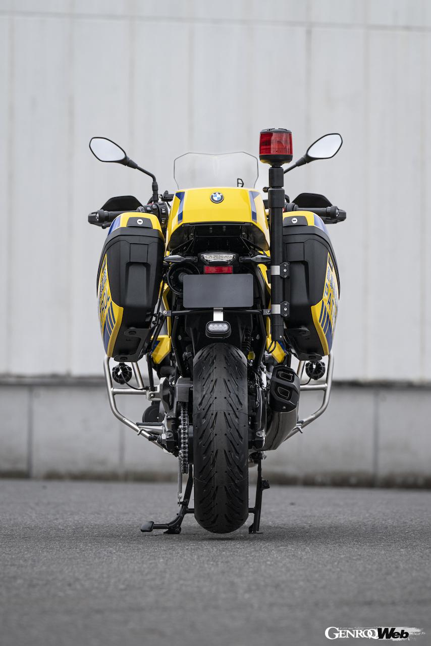 「BMW F 900 XR」の首都高速のパトロールバイク仕様。