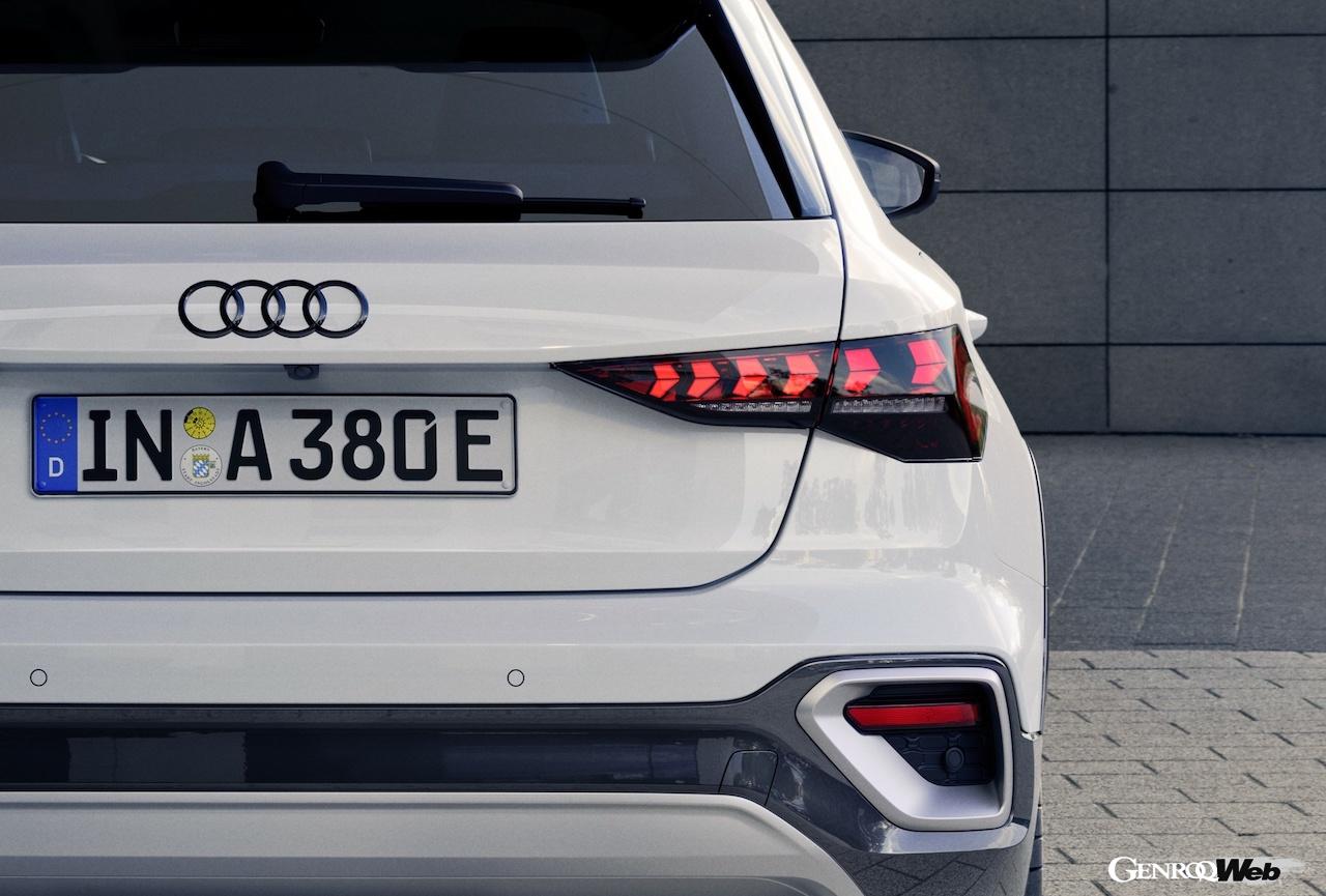 PHEV「アウディ A3 オールストリート 40 TFSI e」のエクステリア。