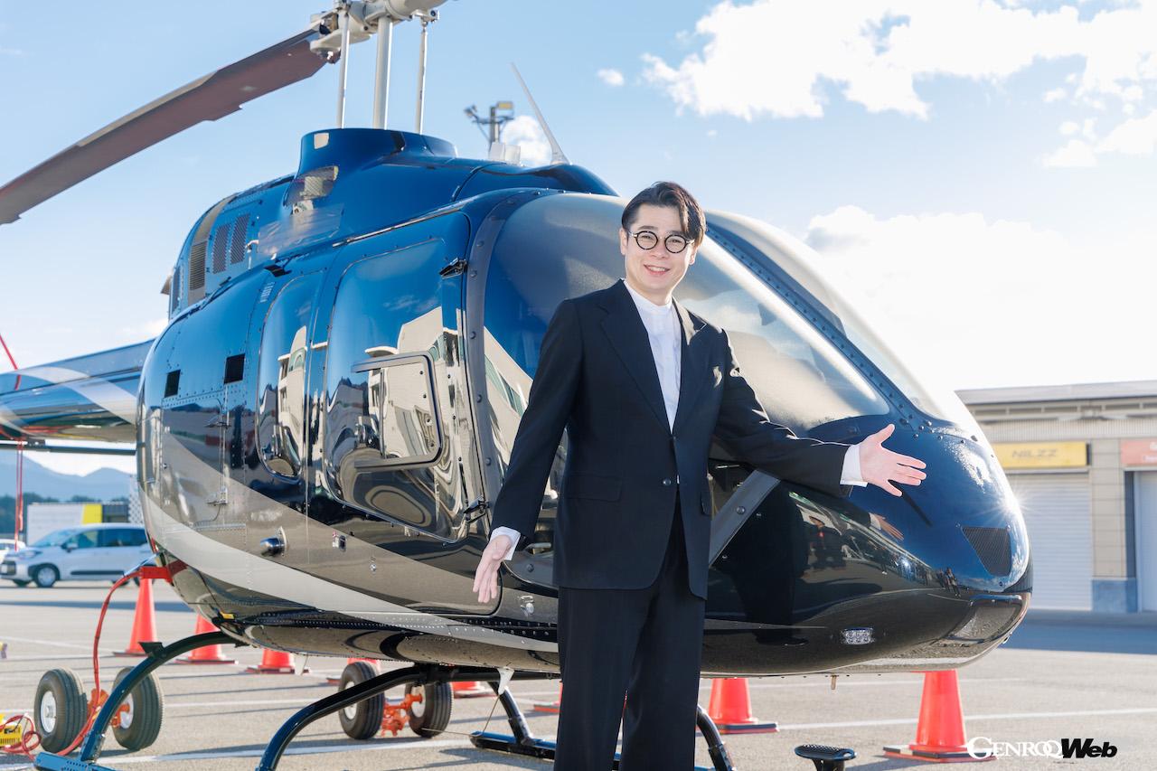 ゲストとして「マクラーレン・トラックデイ・ジャパン 2024」に登場した、タレントの吉村崇さん。