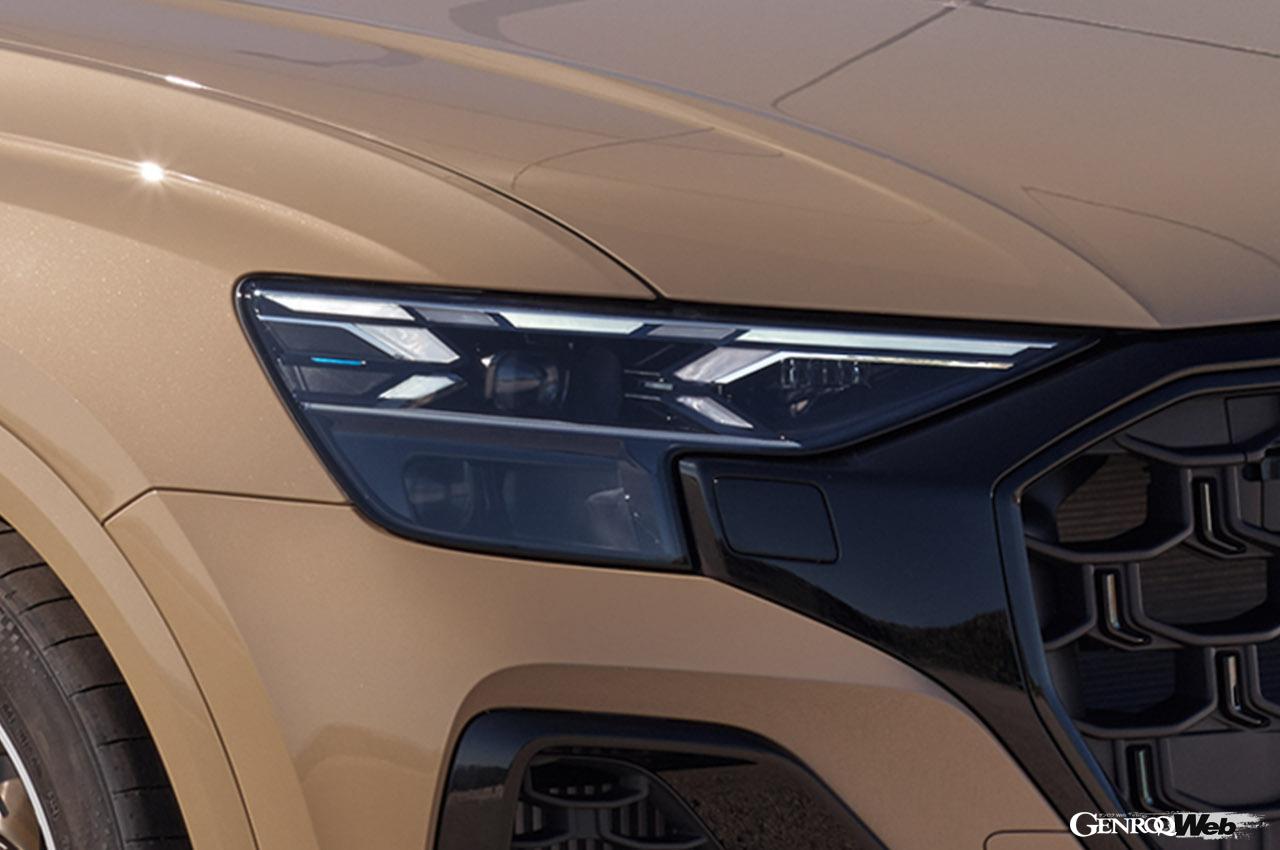 日本導入が開始された「アウディ Q8」改良新型のエクステリア。