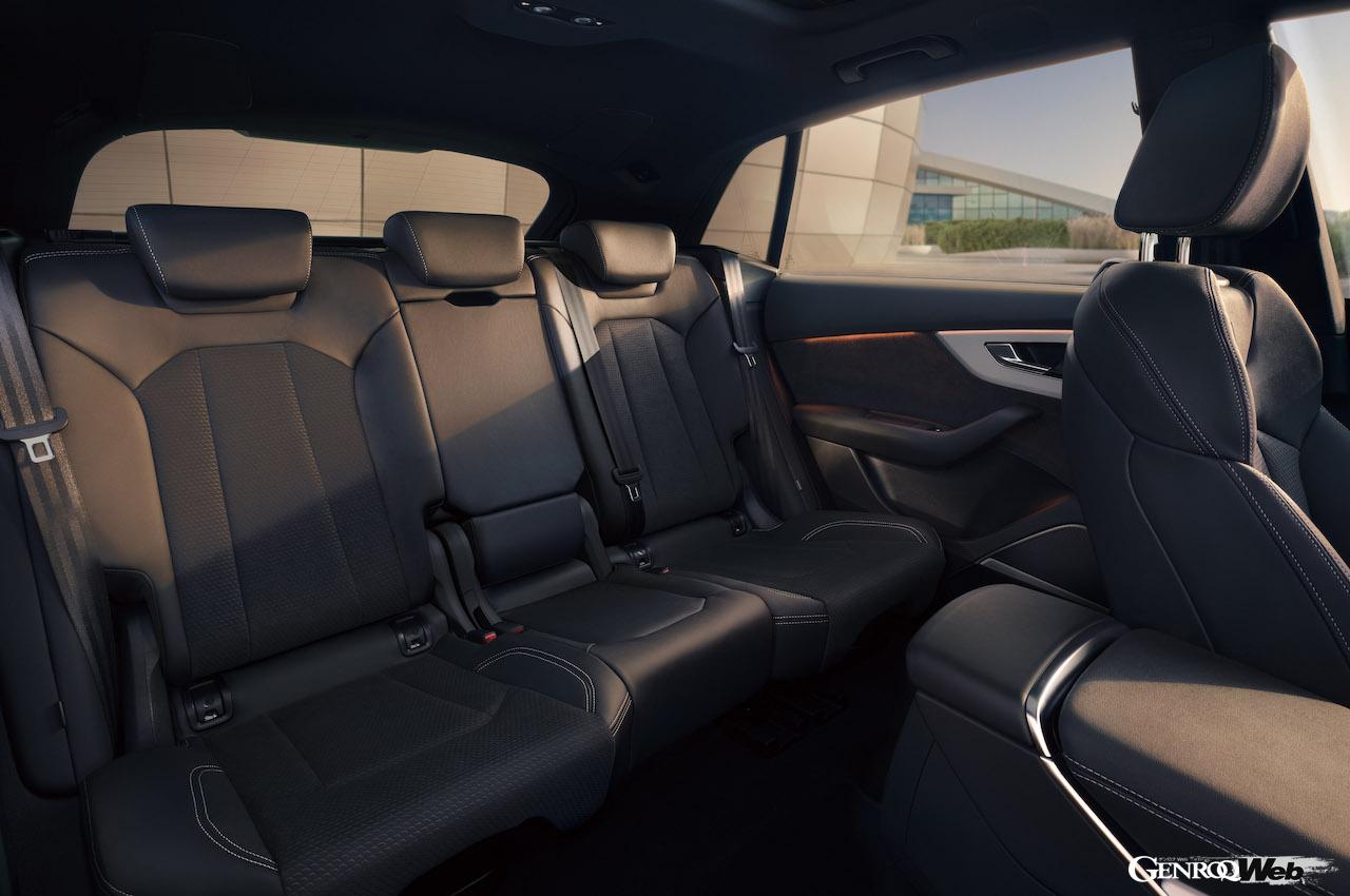 日本導入が開始された「アウディ Q8」改良新型のインテリア。