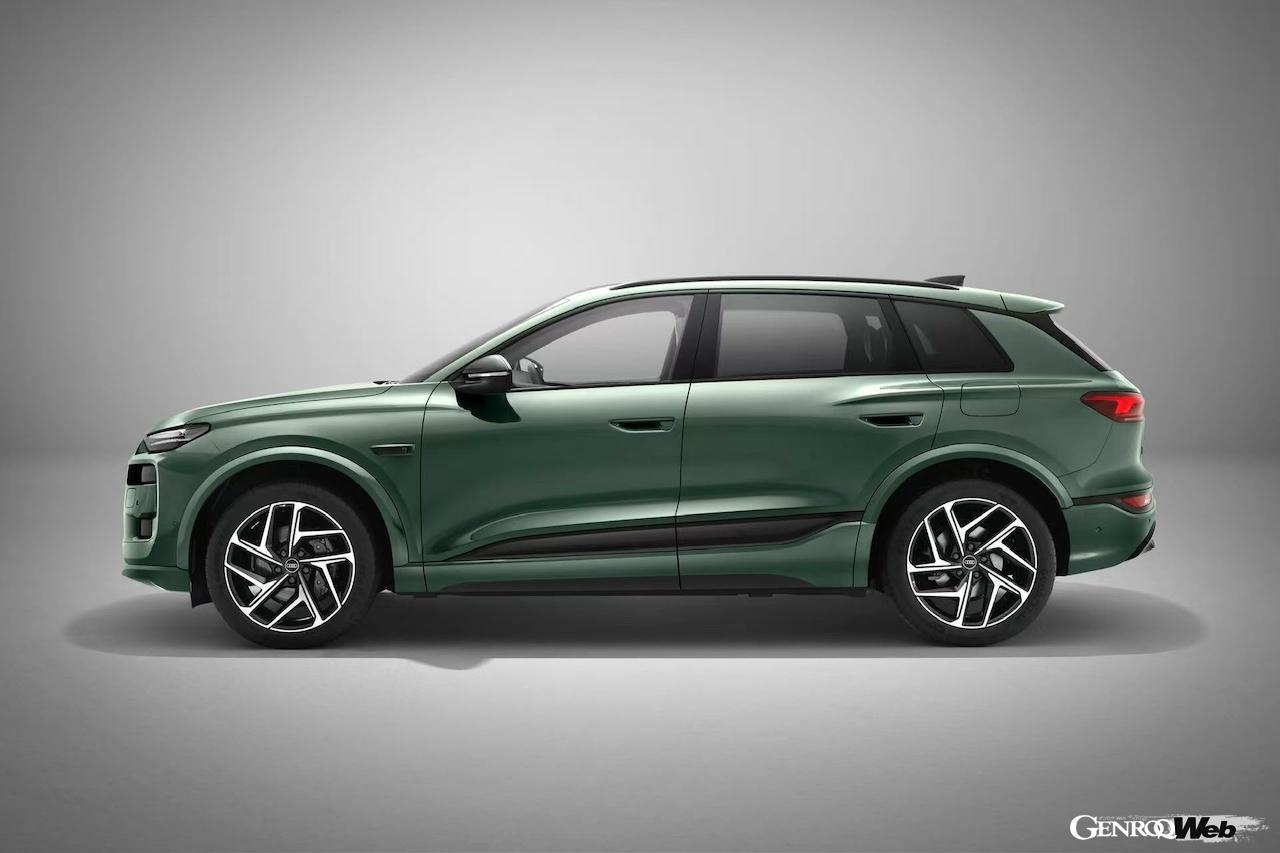 中国専用車「アウディ Q6L e-tron」のエクステリア。