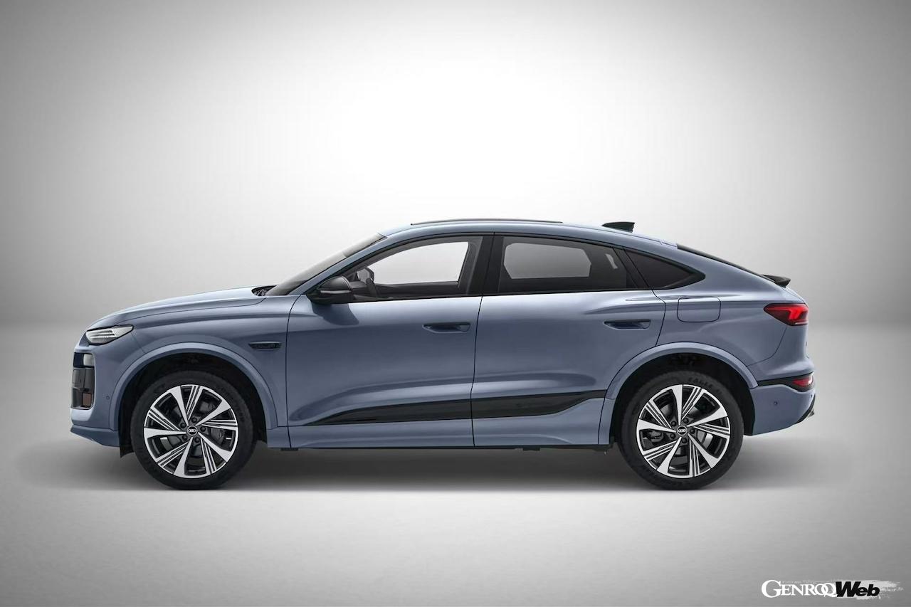 中国専用車「アウディ Q6L e-tron」のエクステリア。