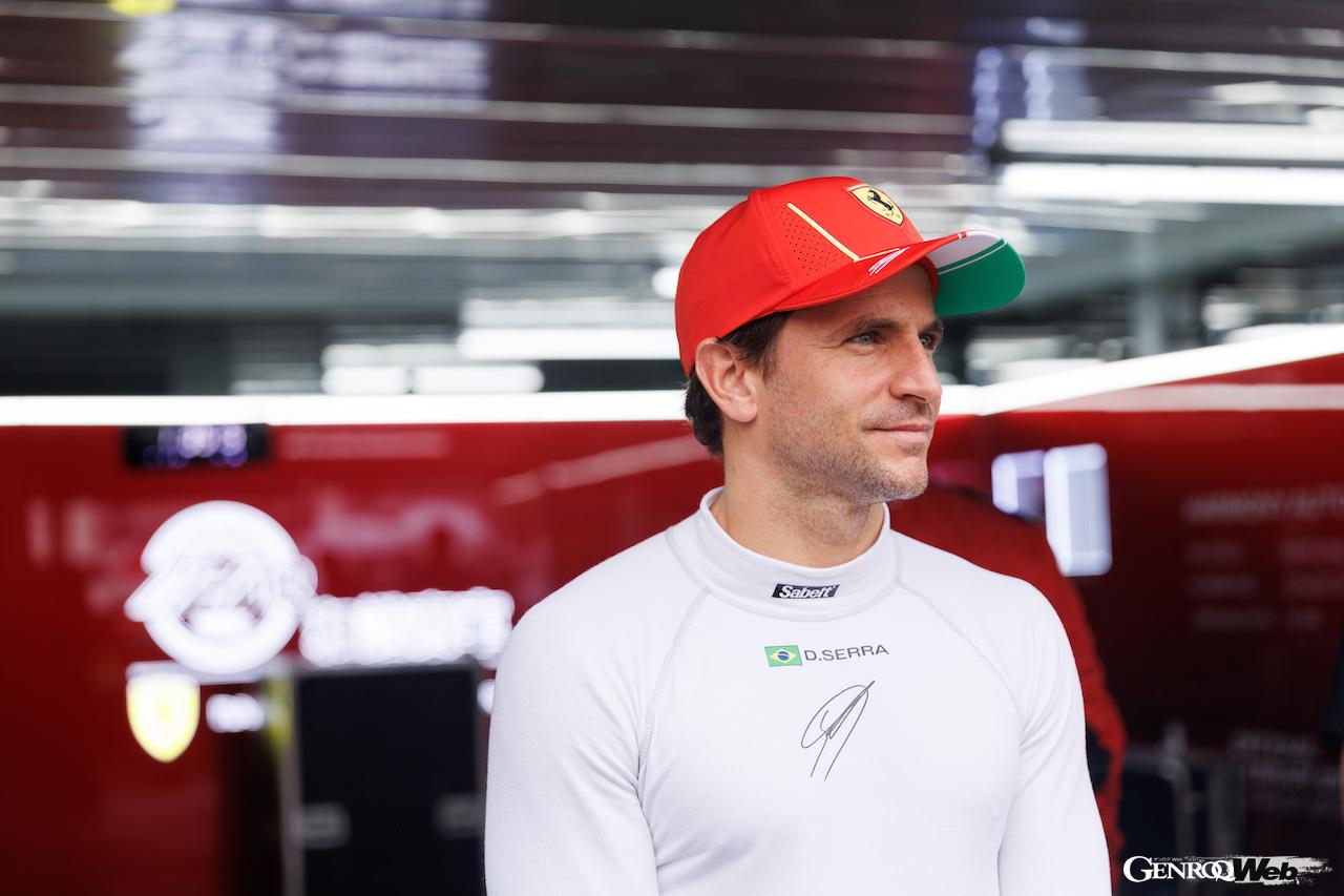 ハーモニー・レーシングの296 GT3 51号車で参戦した、ダニエル・セラ。