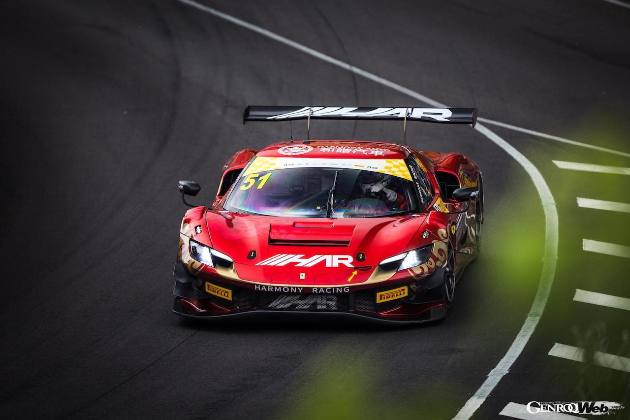 ハーモニー・レーシングの296 GT3 51号車で参戦した、ダニエル・セラ。