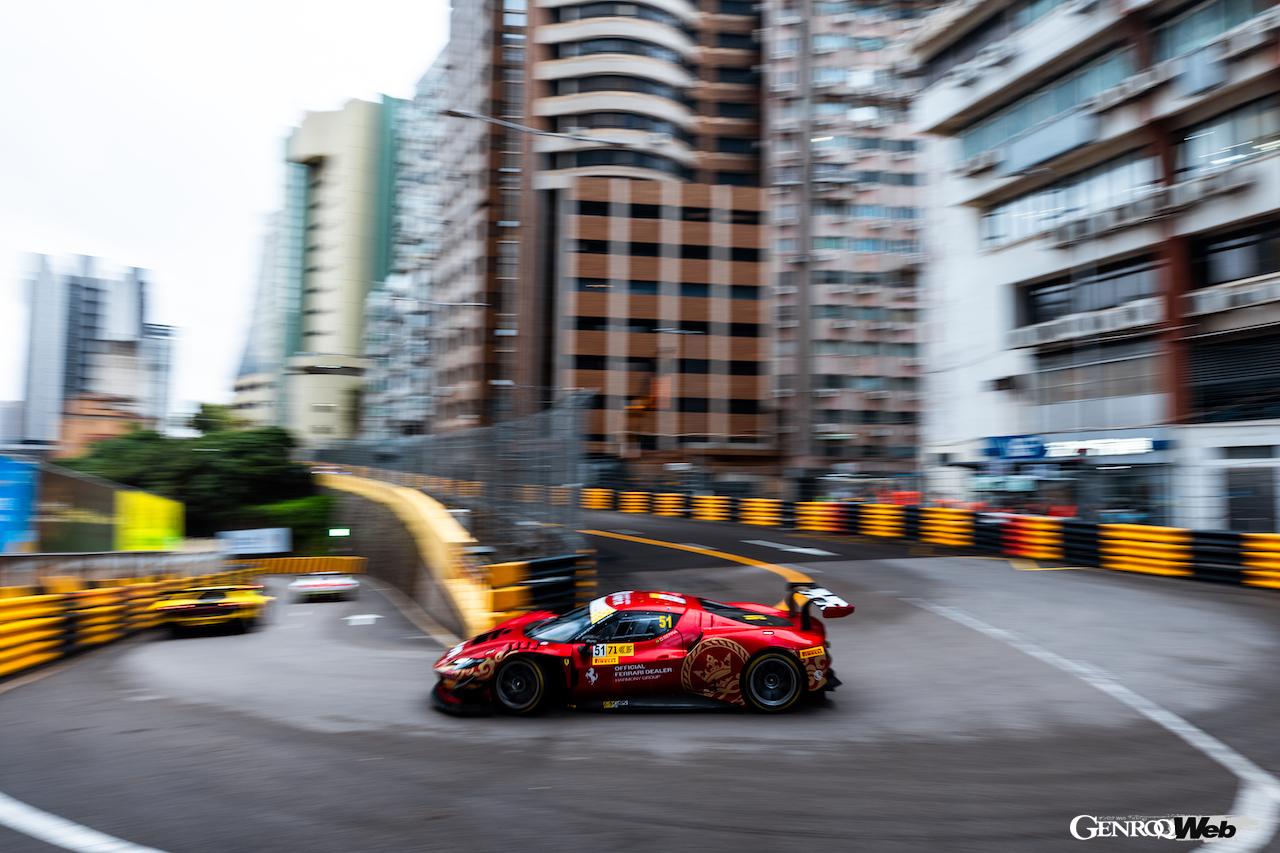 ハーモニー・レーシングの296 GT3 51号車で参戦した、ダニエル・セラ。