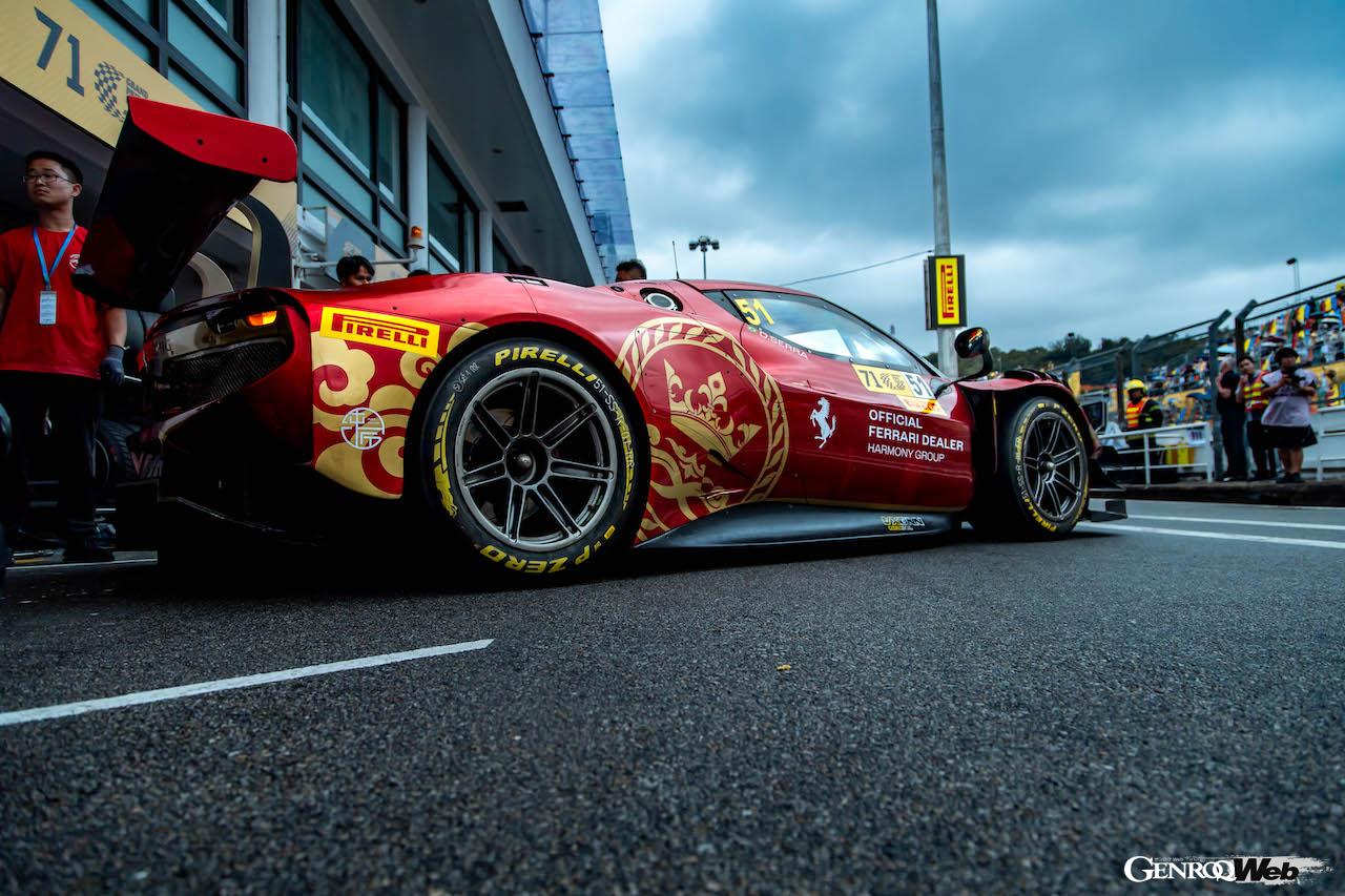 ハーモニー・レーシングの296 GT3 51号車で参戦した、ダニエル・セラ。
