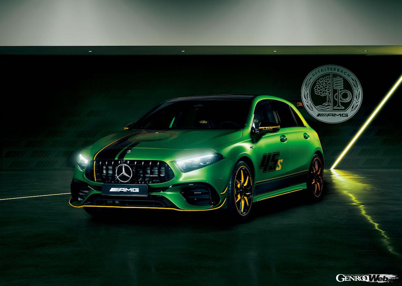 「メルセデス AMG A 45 S 4MATIC+ Final Edition」のエクステリア。