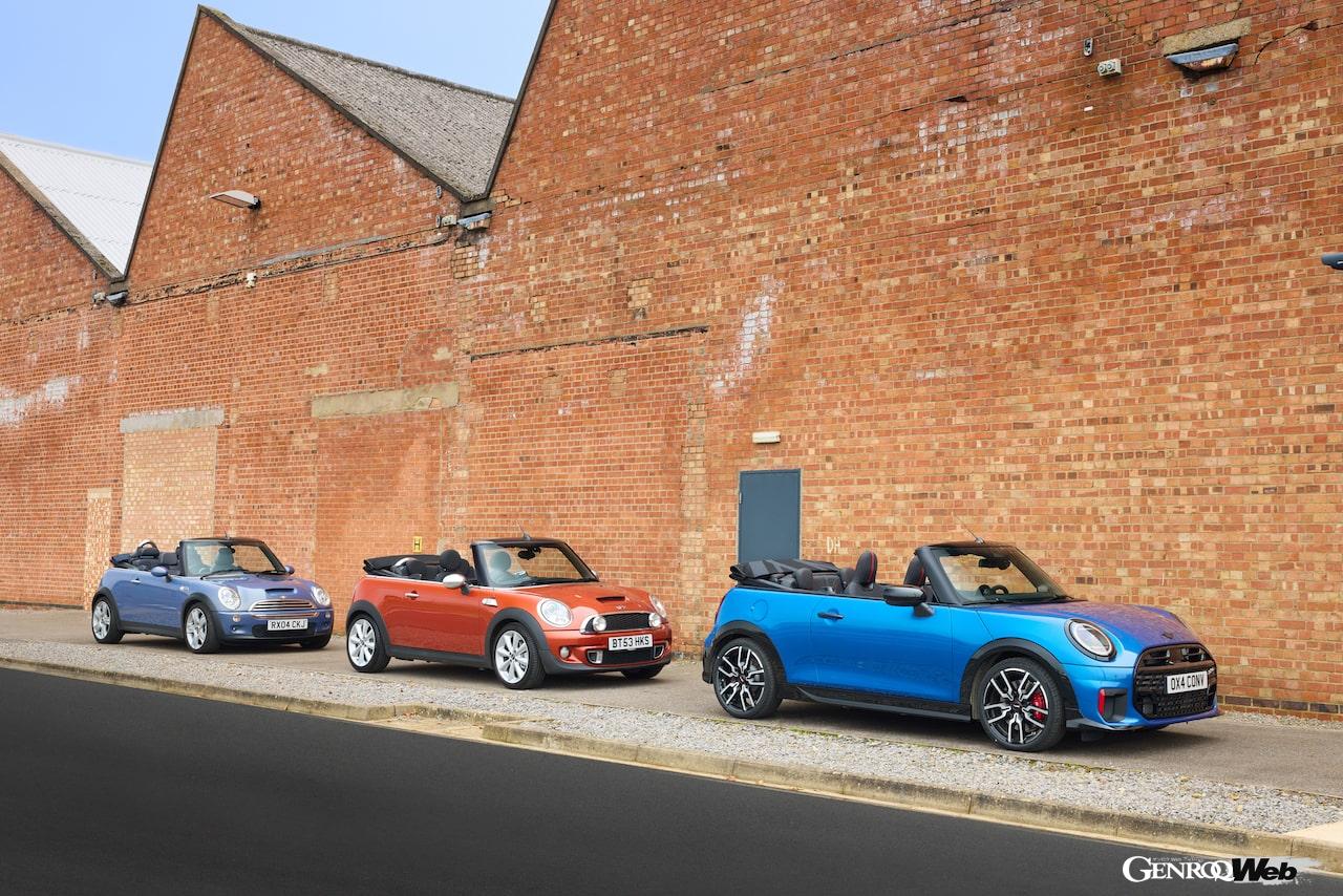 初代、2代目とオックスフォード工場で製造されてきた「MINI クーパー コンバーチブル」。