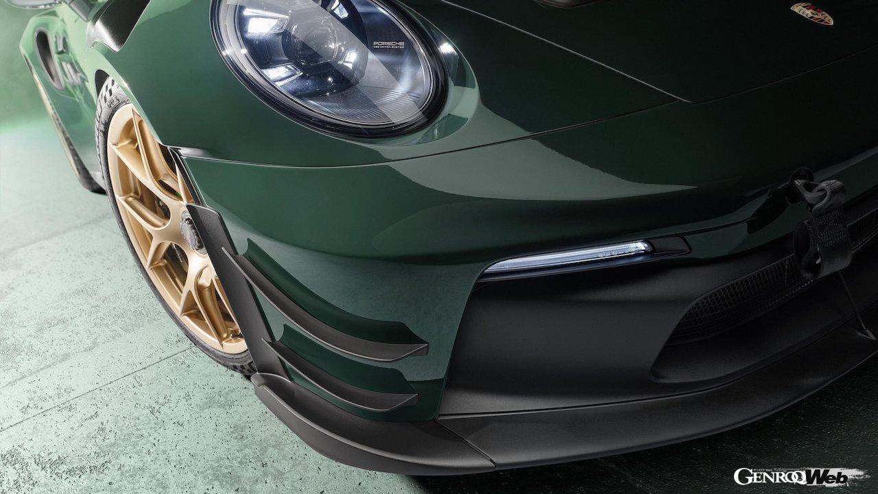 「マンタイ・キット」を装着した、ポルシェ 911 GT3 RSのエアロダイナミクス・コンポーネント。