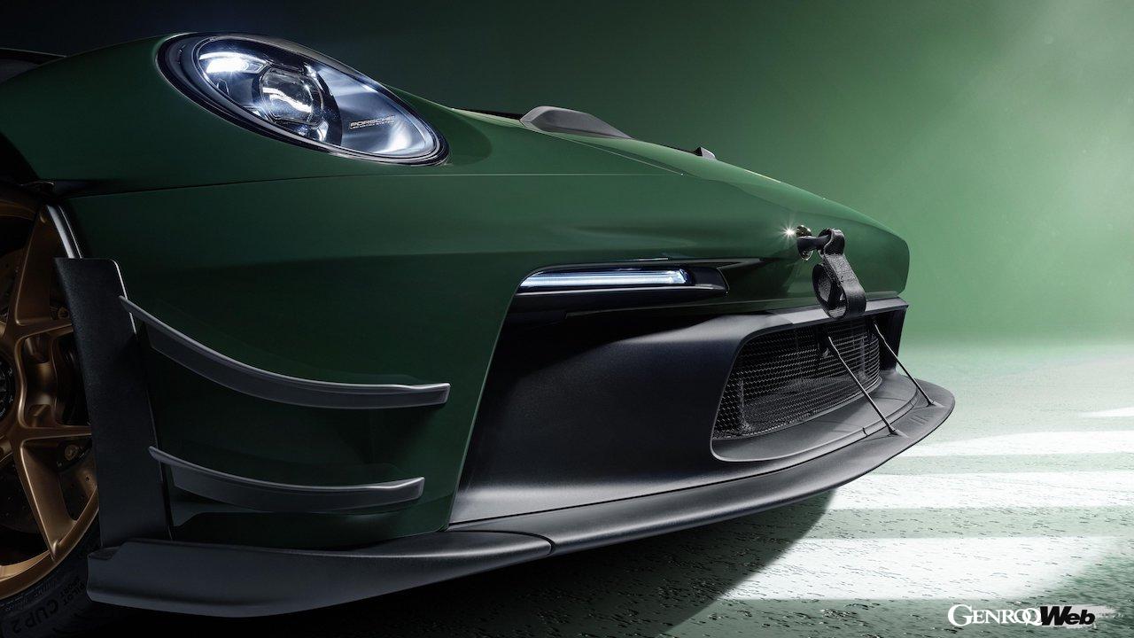 「マンタイ・キット」を装着した、ポルシェ 911 GT3 RSのエアロダイナミクス・コンポーネント。