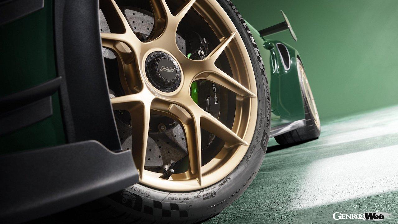 「マンタイ・キット」を装着した、ポルシェ 911 GT3 RSのエアロダイナミクス・コンポーネント。