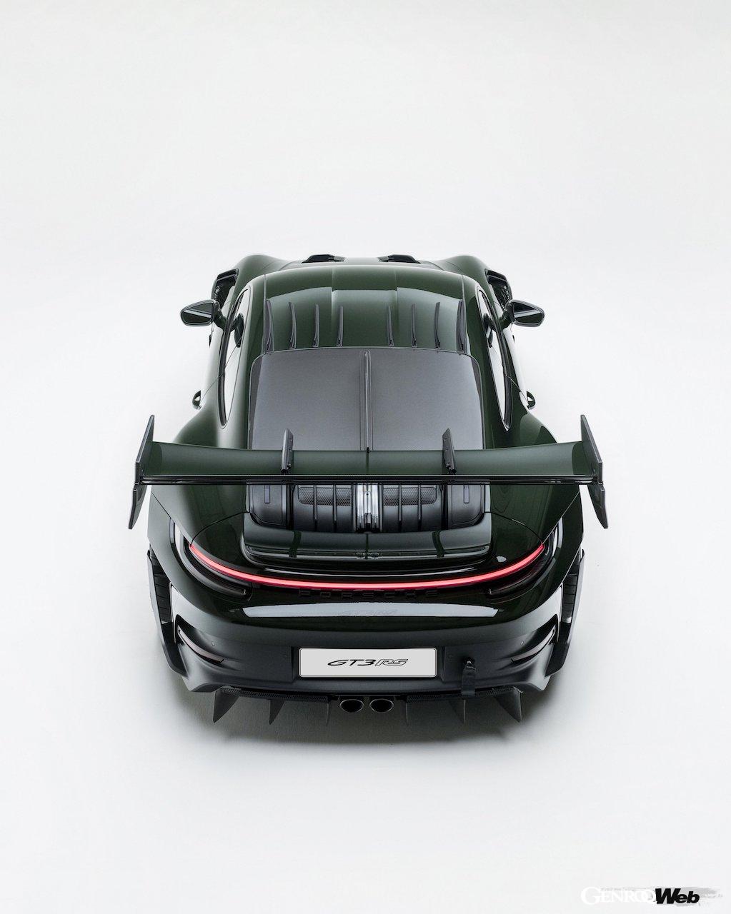 「マンタイ・キット」を装着した、ポルシェ 911 GT3 RSのエクステリア。