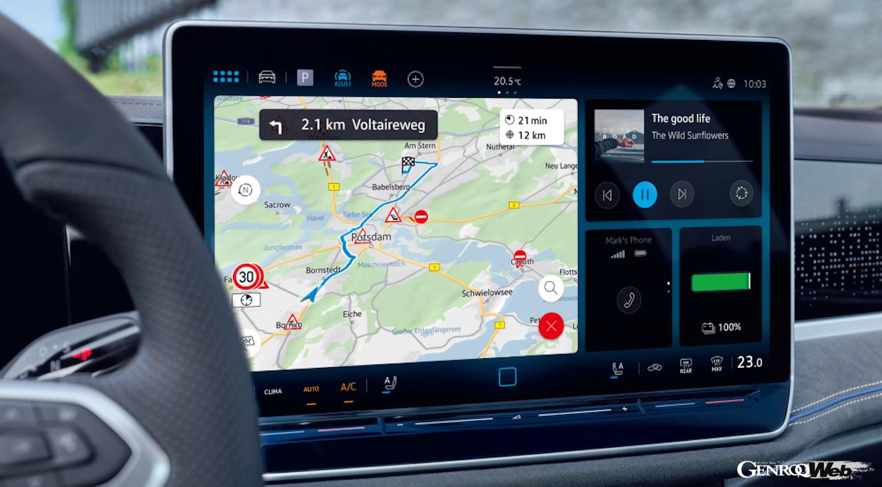 ワゴン専用モデルに生まれわかった「フォルクスワーゲ パサート」のインテリア。