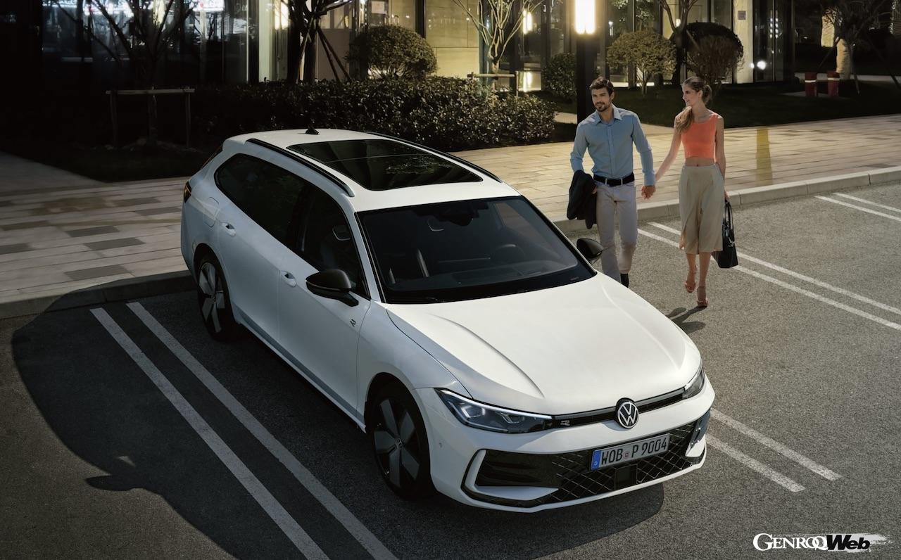 ワゴン専用モデルに生まれわかった「フォルクスワーゲ パサート」のエクステリア。