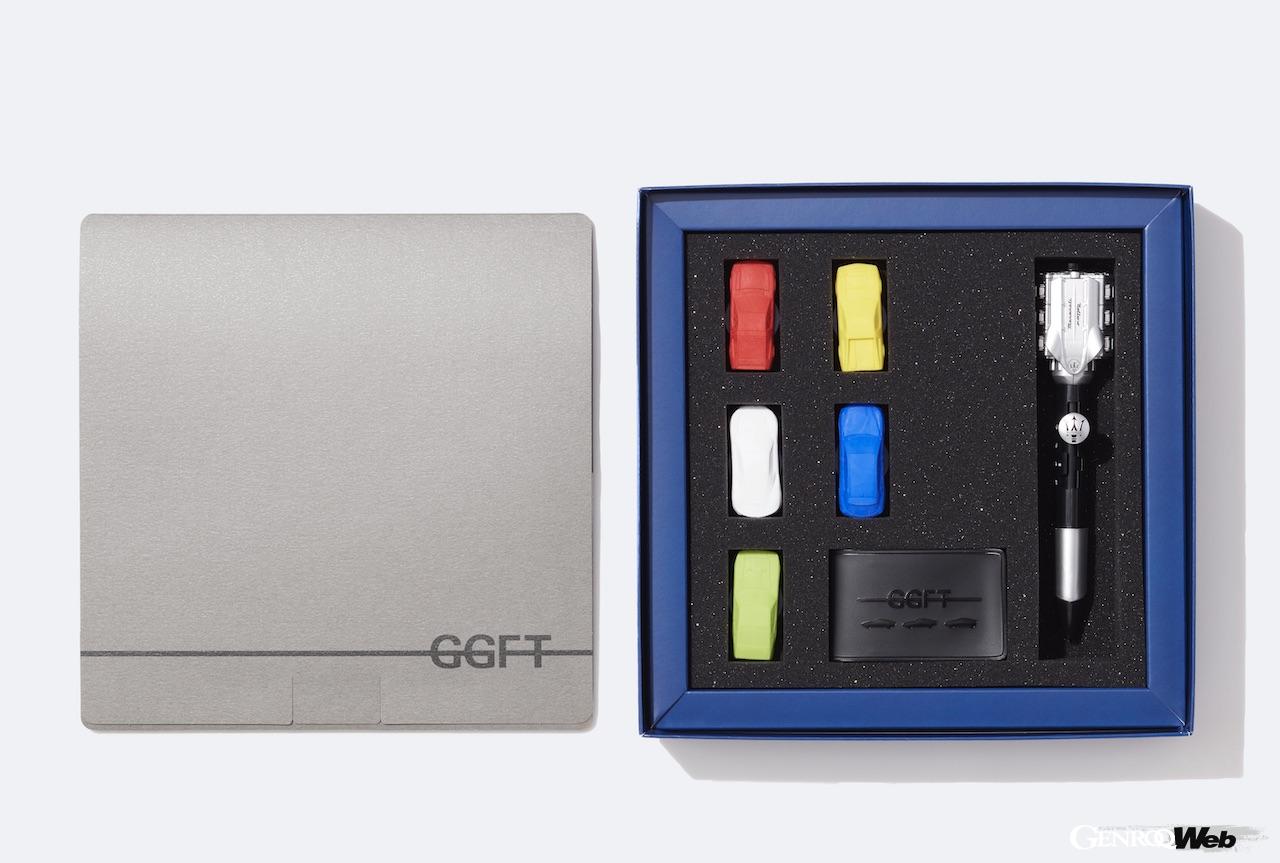 「あそぼうぐ特別版　直線番長レース Maserati Supercar Eraser Game Set」。