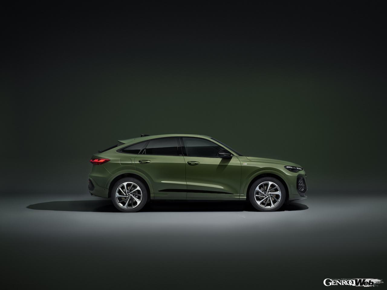 新型「アウディ Q5 スポーツバック」のエクステリア。