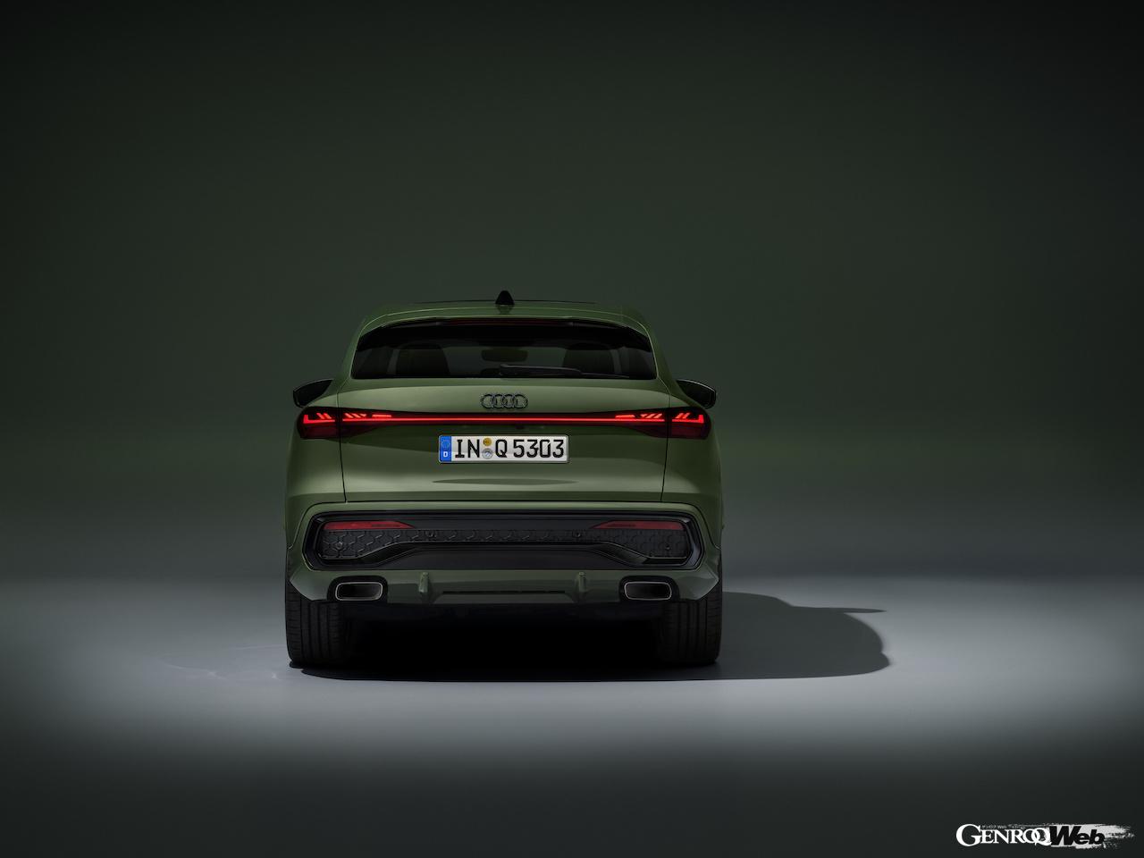 新型「アウディ Q5 スポーツバック」のエクステリア。