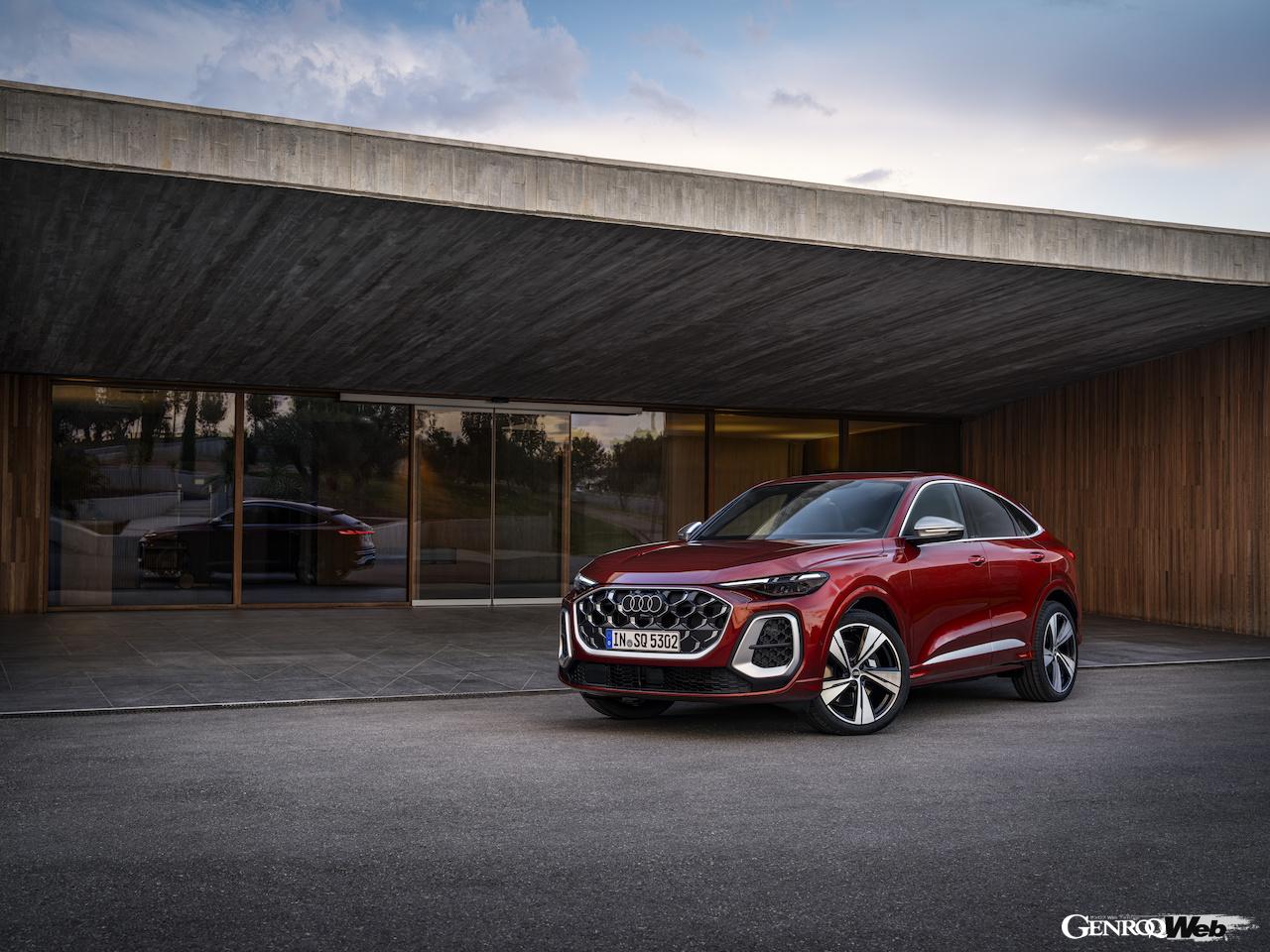 新型「アウディ Q5 スポーツバック」のエクステリア。