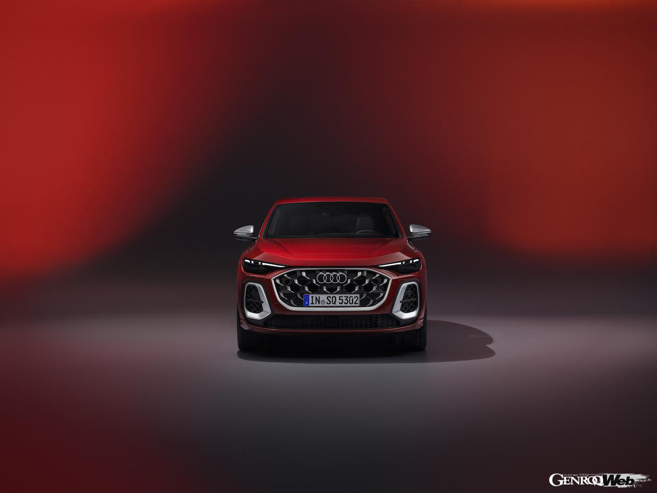 新型「アウディ Q5 スポーツバック」のエクステリア。