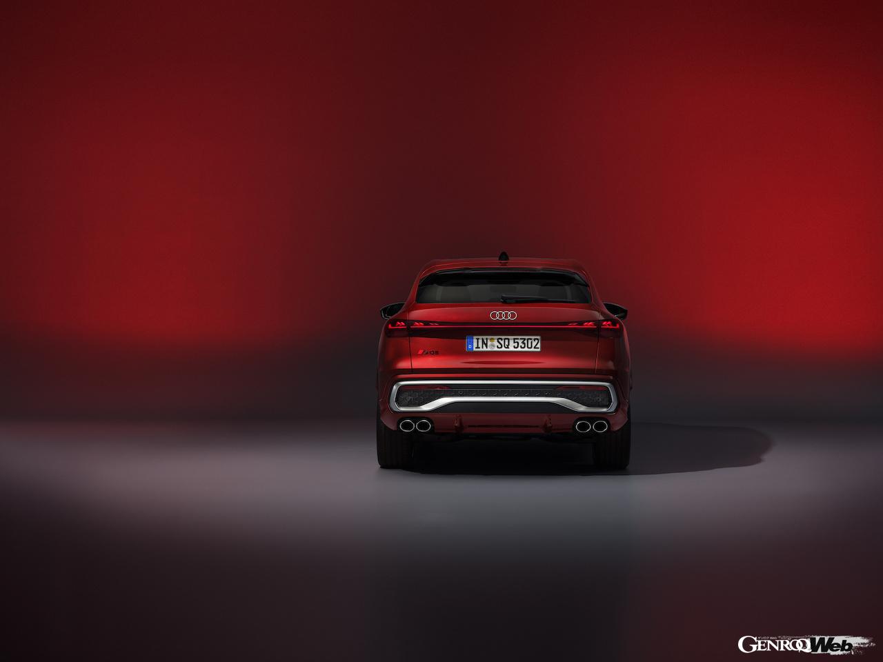 新型「アウディ Q5 スポーツバック」のエクステリア。