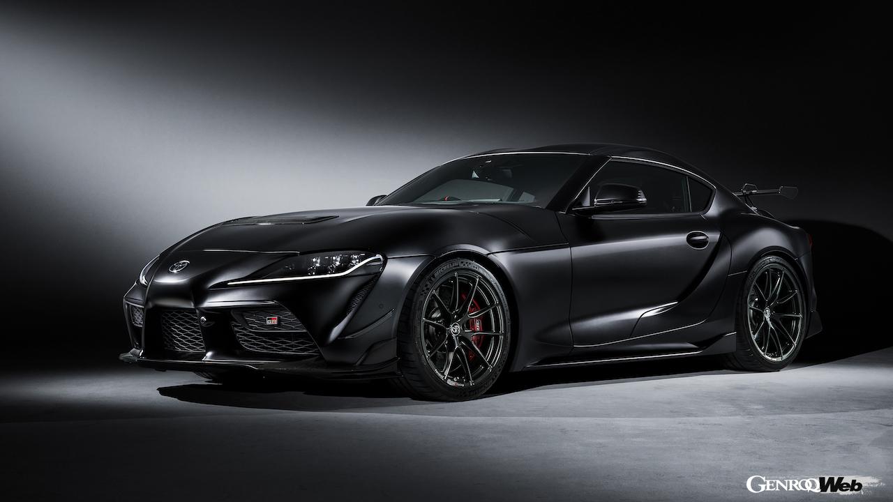 最終特別仕様車「スープラ A90 Final Edition」のエクステリア。