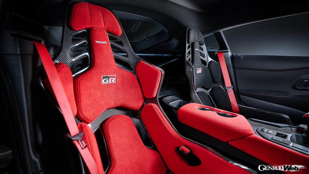 最終特別仕様車「スープラ A90 Final Edition」のコクピット。
