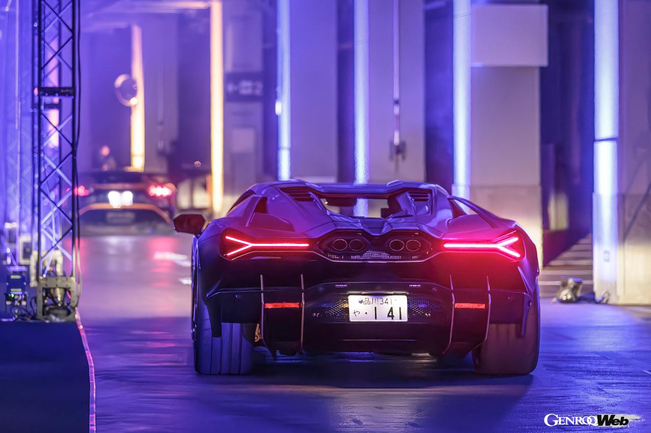 「ランボルギーニ・デイ・ジャパン」で行われた、ランボルギーニ テメラリオのアジア・パシフィック・ワールドプレミア。