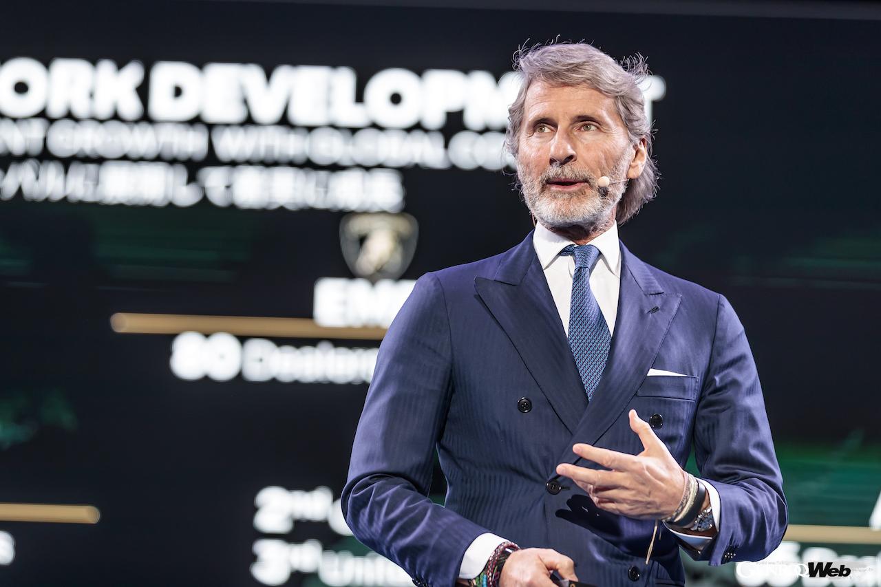 「ランボルギーニ・デイ・ジャパン」で行われた、ランボルギーニ テメラリオのアジア・パシフィック・ワールドプレミア。