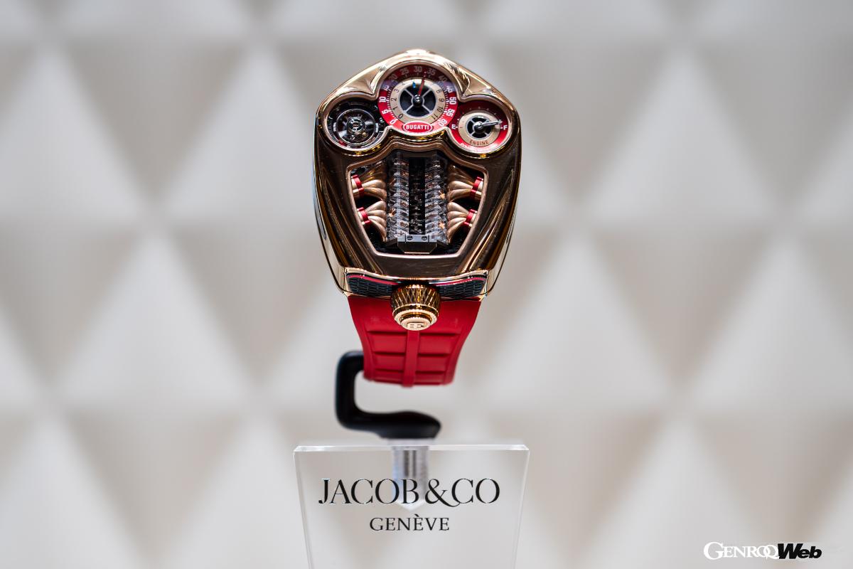 「ジェイコブ＆コー」と「ブガッティ トゥールビヨン」のコラボウォッチ。