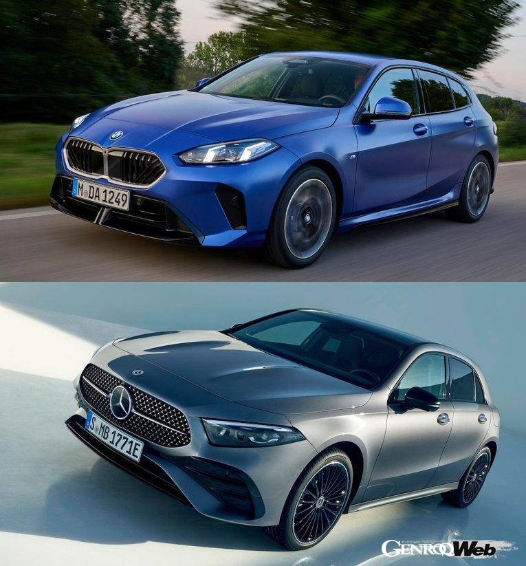 BMW1シリーズとメルセデス・ベンツAクラス